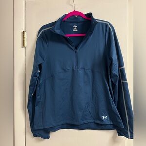Under Armour blue Athletic Top